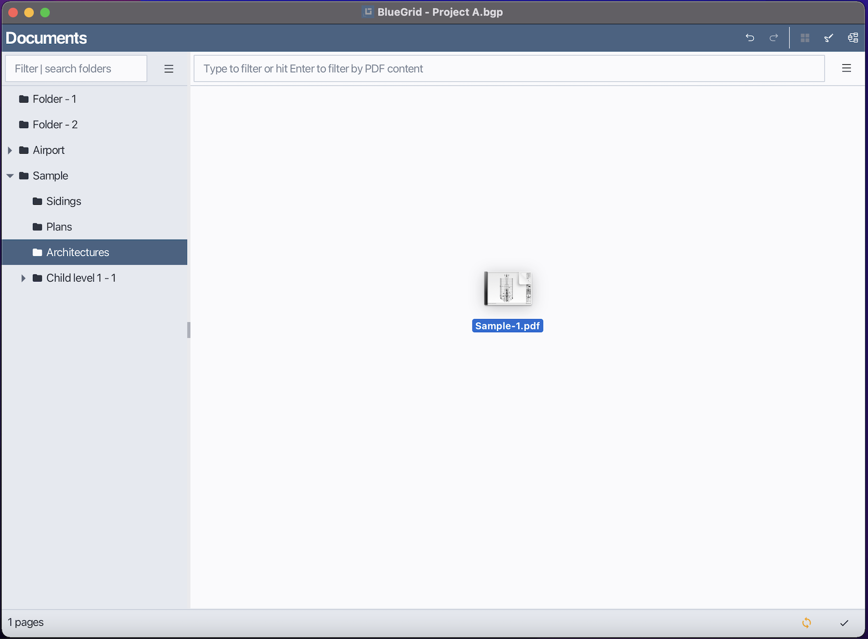 Drag and Drop PDF pages to a folder