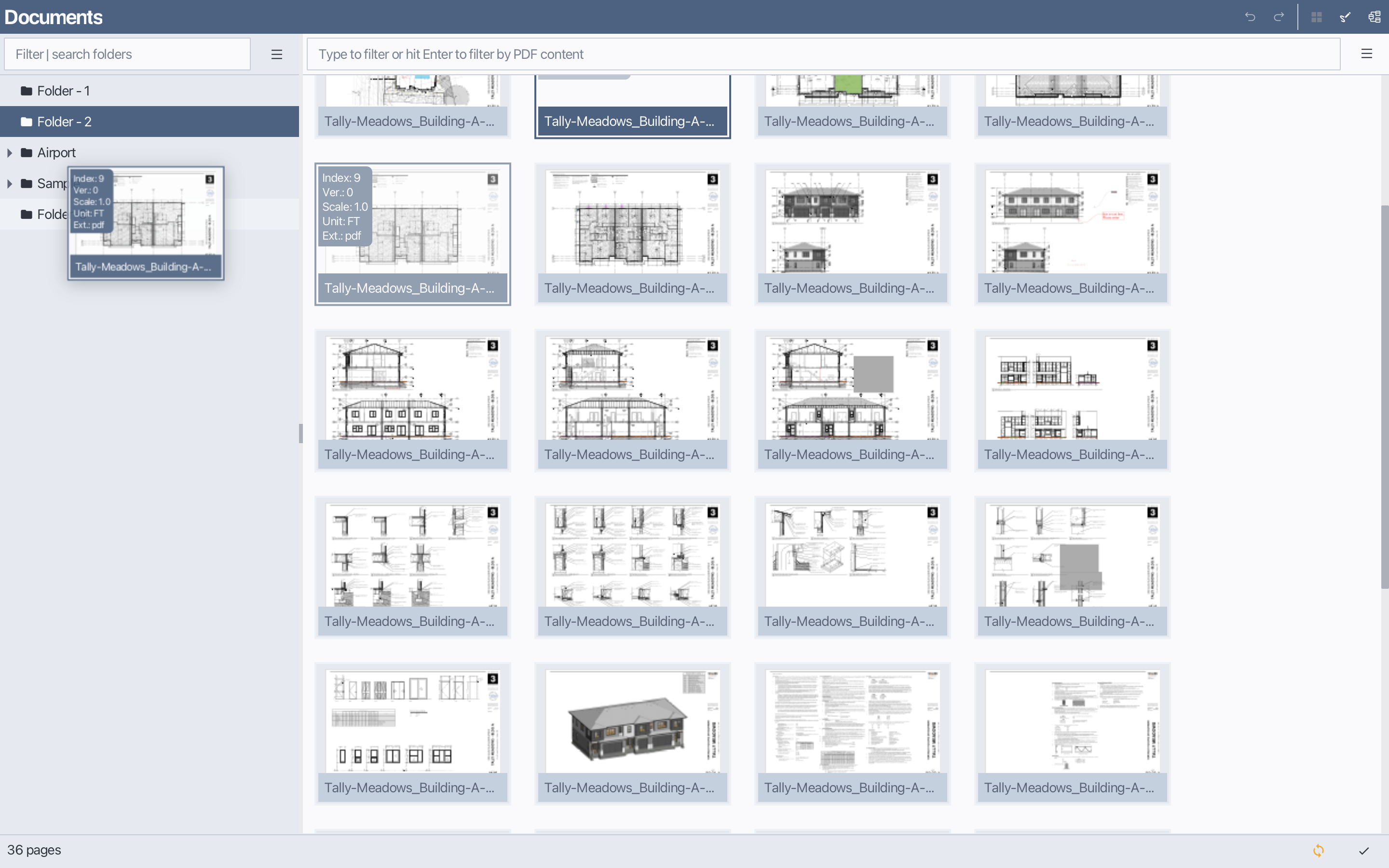 Move a page to another folder