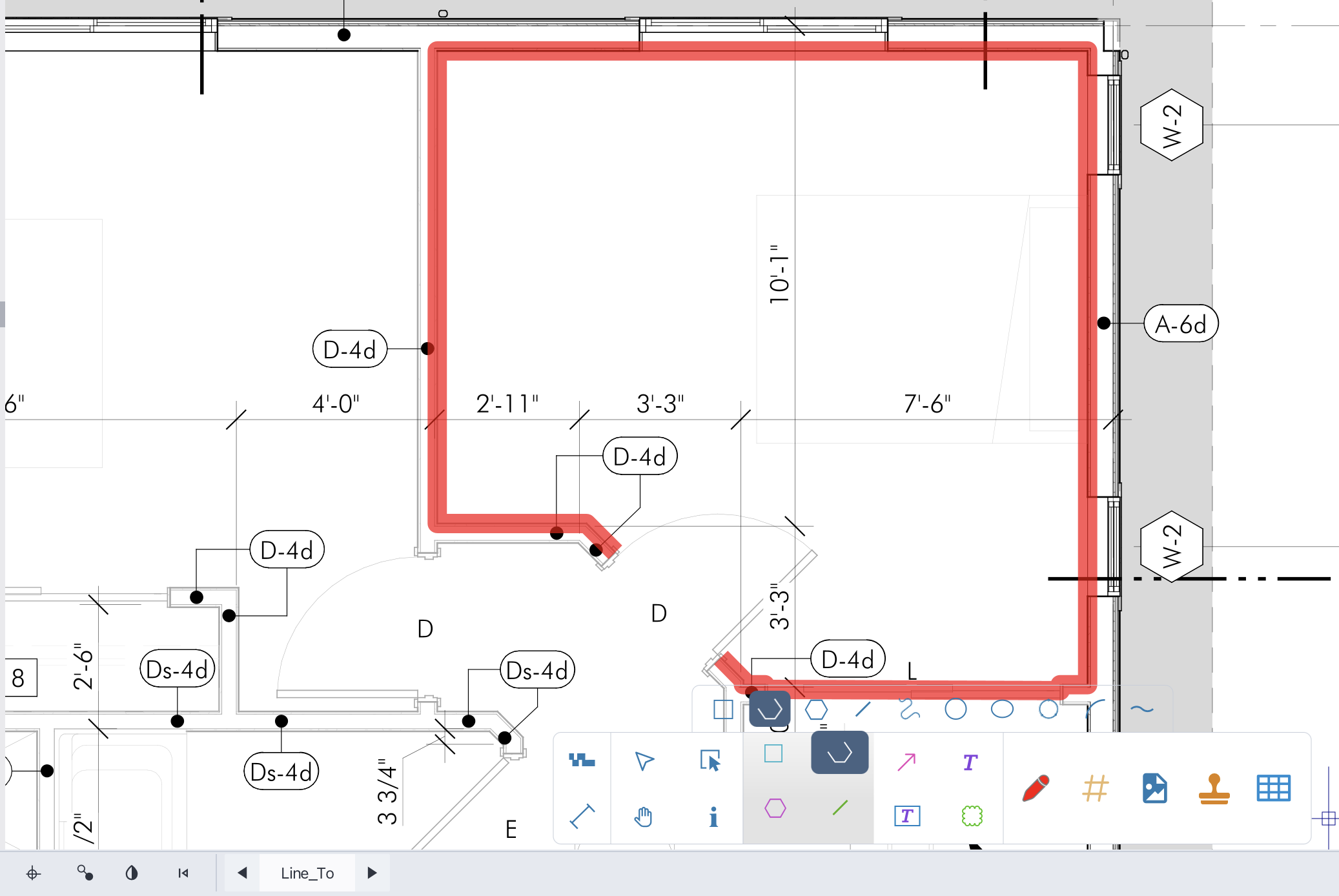 Create polyline shape